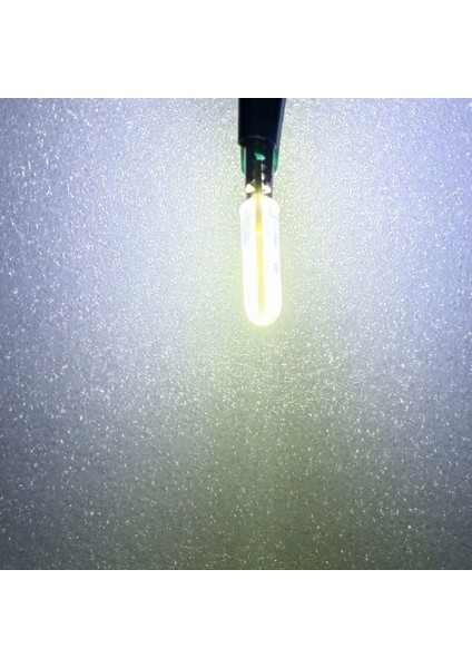 ( 2 x Adet ) 1 Takım Professıonal T10 LED Whıte T10 LED Dipsiz Ampul 12 Smd Chıp Seri Beyaz