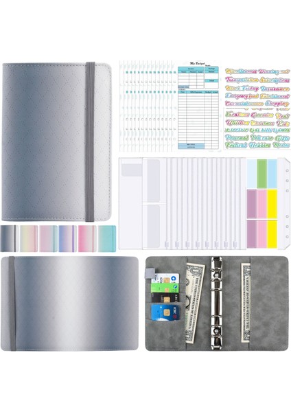 A6 Gradient Makaron Nakit Bütçe Defteri (Yurt Dışından)