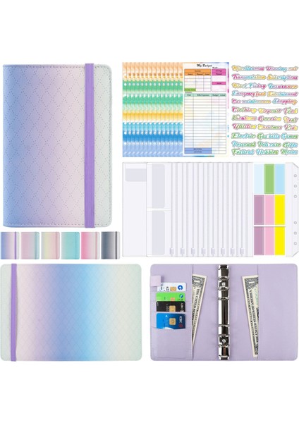A6 Gradient Makaron Nakit Bütçe Defteri (Yurt Dışından)