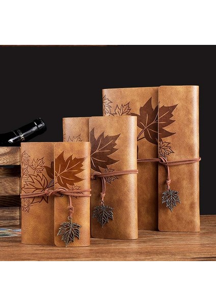 Pu Maple Retro Kayışlar El Kitabı A7 (Yurt Dışından)