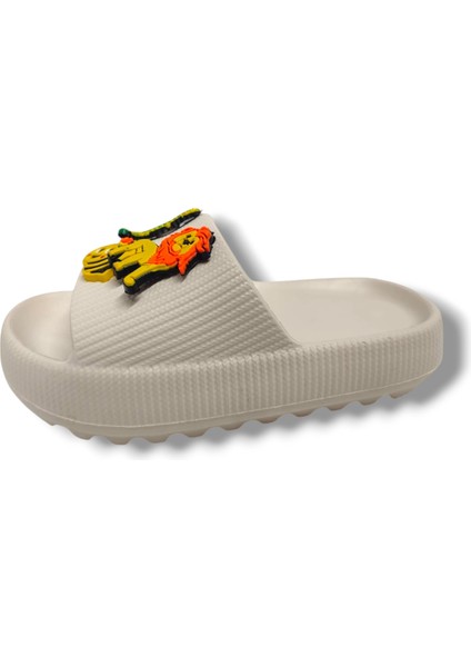 E315-5-25 Eva Aslan Timsah Figürlü Çocuk Terlik fiyatları