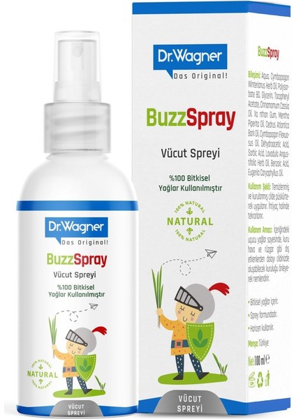Dr. Wagner Buzzspray Vücut Spreyi 100 ml