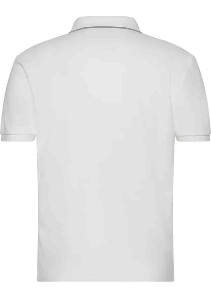 Erkek Regular Fit Kısa Kollu Polo Yaka T-Shirt - Beyaz modelleri