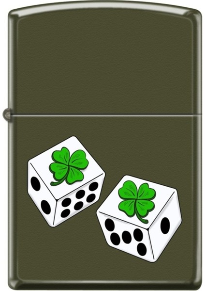 Benzinli Çakmak Clover Dice Serisiv- Z-CI407442-221