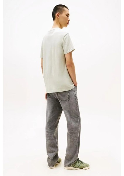 Erkek Tommy Dna Bayrak T-Shirt - Açık Yeşil modelleri