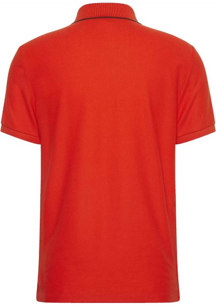 Erkek Regular Fit Kısa Kollu Polo Yaka T-Shirt - Kırmızı modelleri