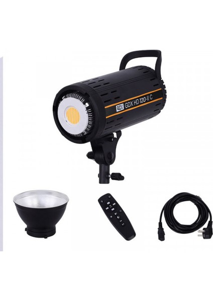 HD-120II C Bicolor 2'li Işık Seti 120W Video LED Işığı modelleri