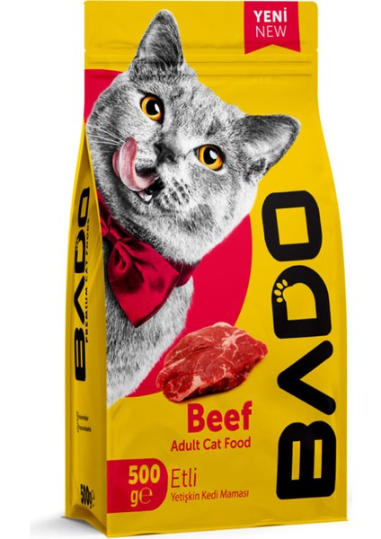 Yetişkin Kedi Maması Etli 500 gr