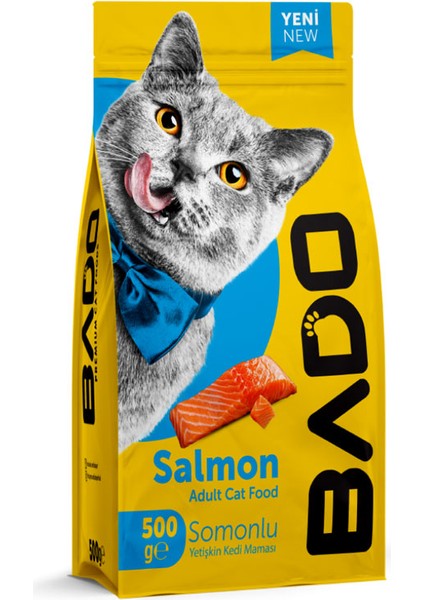 Yetişkin Kedi Maması Somonlu 500 gr