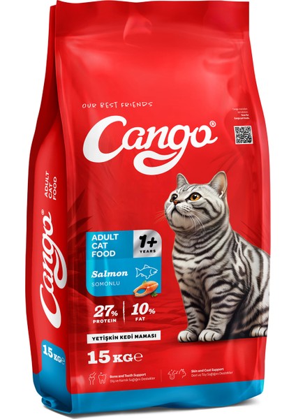 Yetişkin Kedi Maması Somonlu 15 kg fiyatları