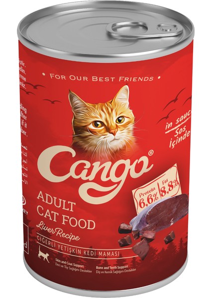 Yetişkin Yaş Kedi Maması Ciğerli 415GR fiyatları