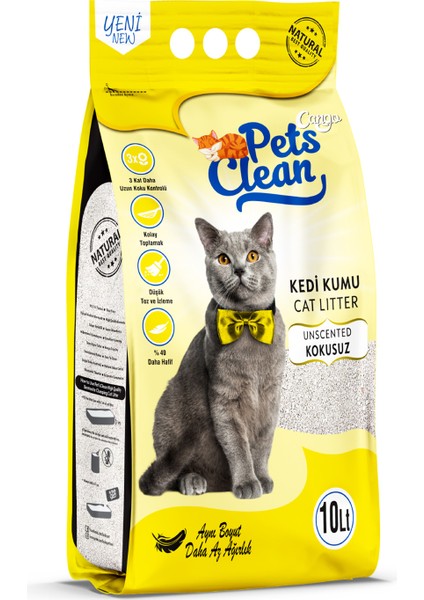 Kedİ Kumu Natural (Kokusuz) 10LT fiyatları