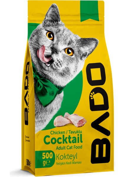 Yetişkin Kedi Maması Kokteyl 500 gr