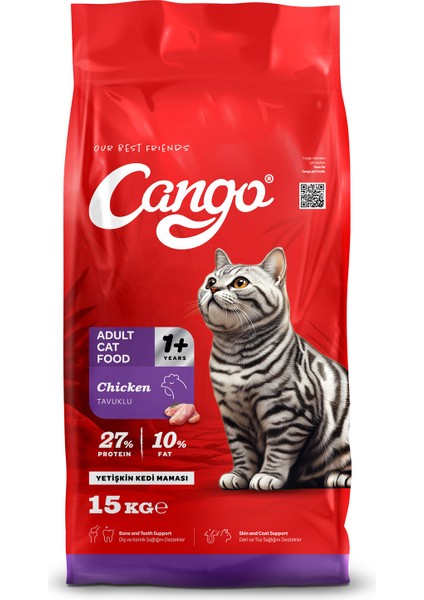 Tavuklu Yetişkin Kedi Maması 15 kg