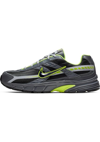 Initiator Leather Walk Running Shoes Hakiki Deri Tekstil Yürüyüş Koşu Ayakkabısı Gri