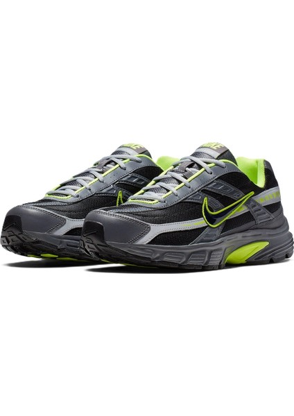 Initiator Leather Walk Running Shoes Hakiki Deri Tekstil Yürüyüş Koşu Ayakkabısı Gri