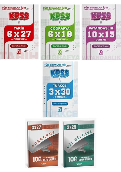 Kpss Türkçe + Tarih + Coğrafya + Vatandaşlık + Paragraf + Dil Bilgisi Deneme Bigelio + Anla Kazan