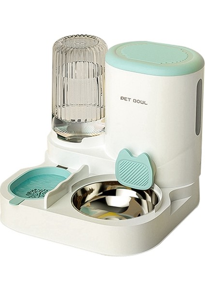 Otomatik Besleyici Pet Gravityfeeder Kuru ve Islak Ayırma Özellikli - Gri, Su Dolumu, Büyük Kapasite, (Yurt Dışından)