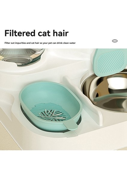 Otomatik Besleyici Pet Gravityfeeder Kuru ve Islak Ayırma Özellikli - Gri, Su Dolumu, Büyük Kapasite, (Yurt Dışından) fiyatları