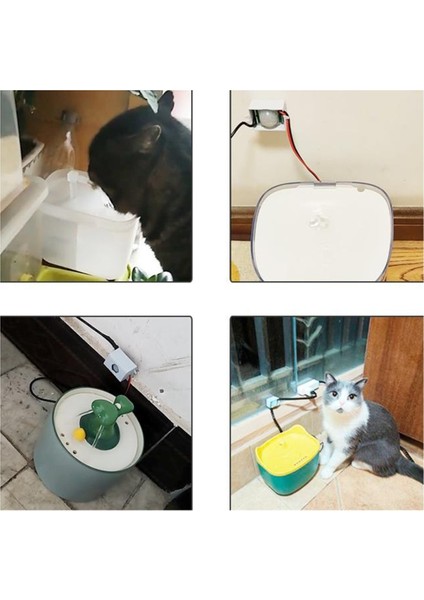 USB Pet Akıllı Kedi Su Sebili Akış Filtresi Indüksiyon Otomatik Sirkülasyon Dalgıç Pompa (Yurt Dışından) indirimleri