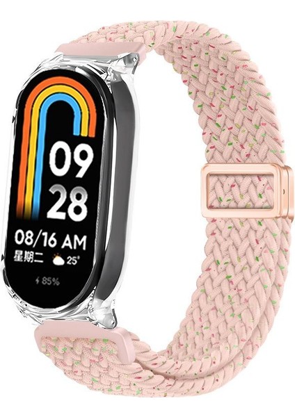 Xiaomi Mi Band 6 / 5 / 4 / 3 Için Pc Çerçeve Örgülü Kayış (Yurt Dışından)