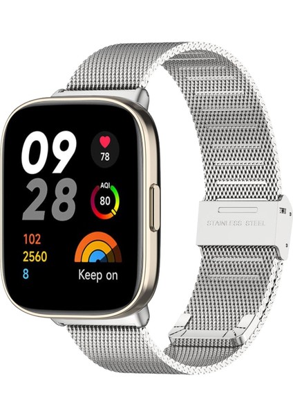 Redmi Watch 3 Için Tokalı Metal Saat Kayışı (Yurt Dışından)