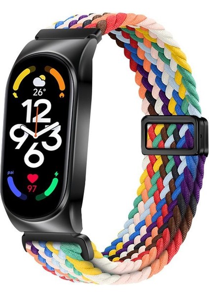 Xiaomi Mi Band 6 / 5 / 4 / 3 Için Naylon Örgülü Kayış (Yurt Dışından)