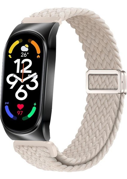 Naylon Örgülü Kayış Veya Xiaomi Akıllı Bant 9 / 8 (Yurt Dışından)