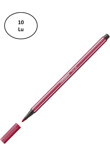 Stabilo Pen 68 Vişne Çürüğü 68/19 10'lu