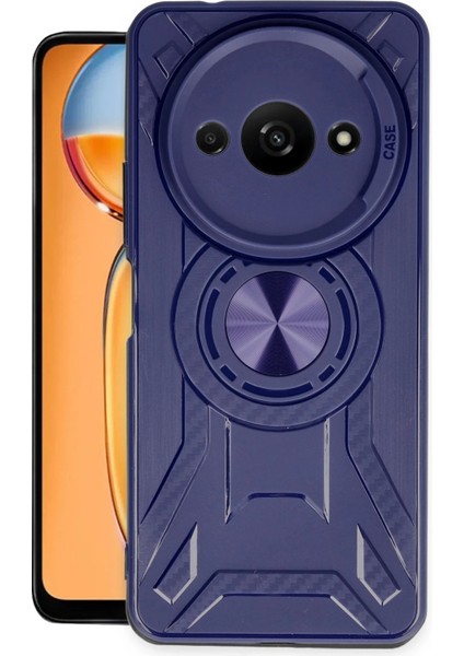 Xiaomi Redmi A3 4g Kılıf Lincoln Silikon - Lacivert Svlrs
