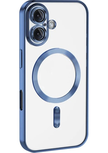 Iphone 16 Plus Kılıf Kross Magneticsafe Kapak - Mavi Svlrs