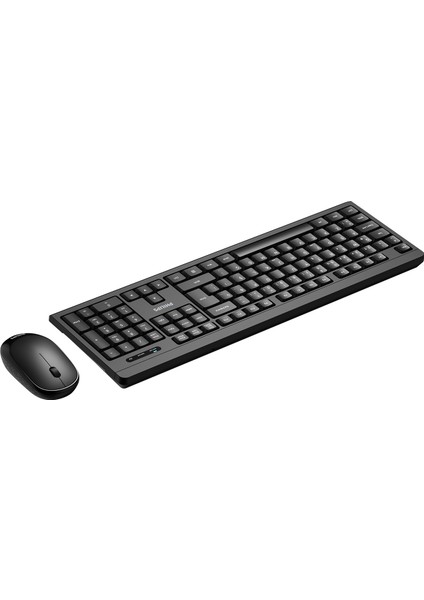 SPT6324 Kablosuz Türkçe Q Klavye & Mouse Seti Siyah