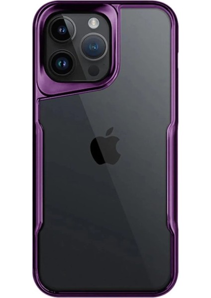 Iphone 16 Pro Kılıf Boyi Silikon Kapak - Derin Mor Svlrs