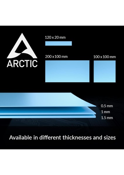 Tp-3 Üstün Performanslı Termal Ped 120X20MM / 0.5mm (4'lü PAKET)(AR-ACTPD00055A) fırsatları