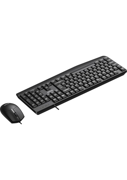 SPT6237 Kablolu Türkçe Q Klavye ve Mouse Seti Siyah modelleri