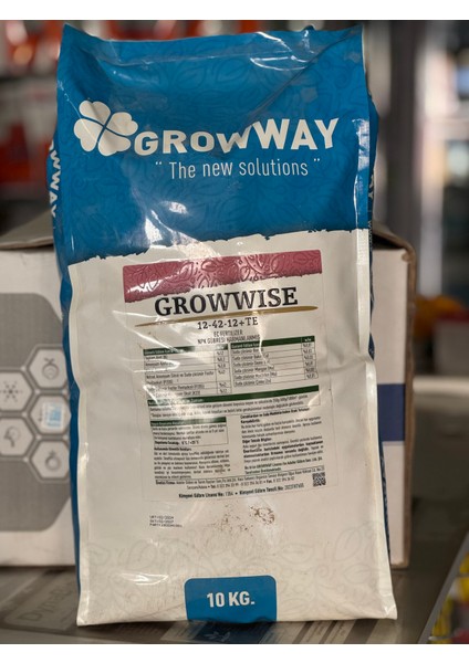 Growwıse 12-42-12 Fosforlu Yaprak Gübresi 10 kg