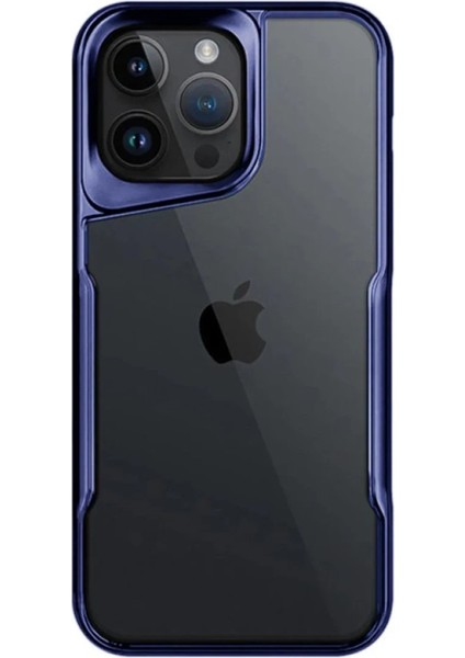 Iphone 16 Pro Kılıf Boyi Silikon Kapak - Lacivert Svlrs