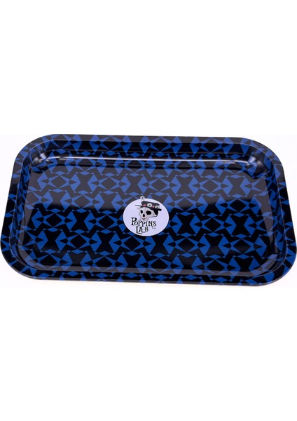 Poppins Lab Metal Tepsi 275X175 mm Mavi