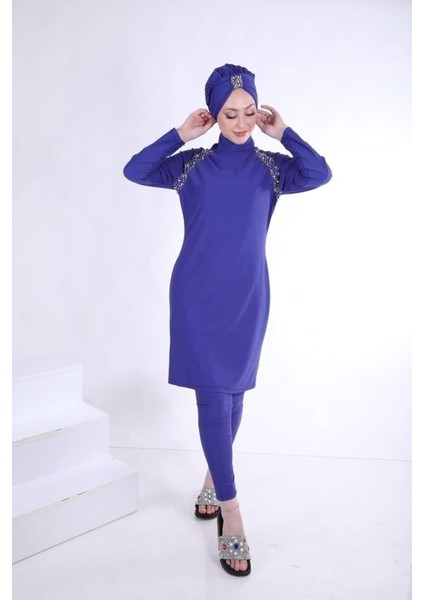 Omzu Taşlı Mayo - Mavi modelleri