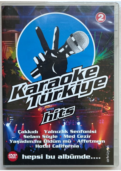 Karaoke Türkiye Hits DVD (Orijinal Dönem Baskı Dvd)