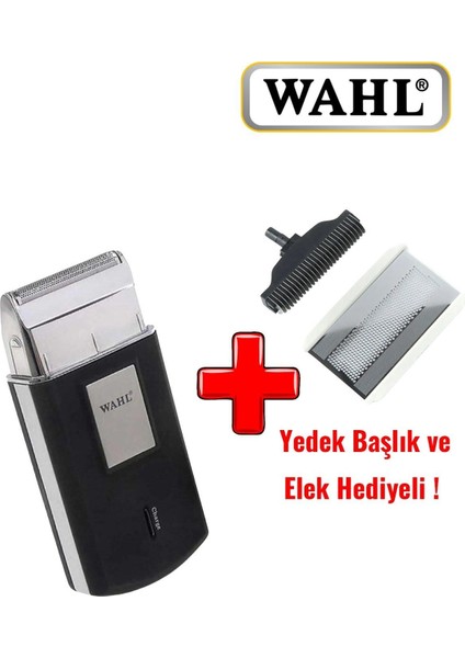 3615-1016 Seyahat Tipi Tıraş Makinası + Yedek Başlık Ve Elek