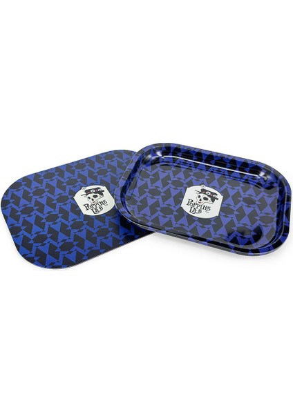 Poppins Lab Manyetik Kapaklı Metal Tepsi 288X188 mm Mavi