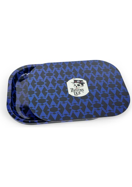 Poppins Lab Manyetik Kapaklı Metal Tepsi 288X188 mm Mavi fiyatları