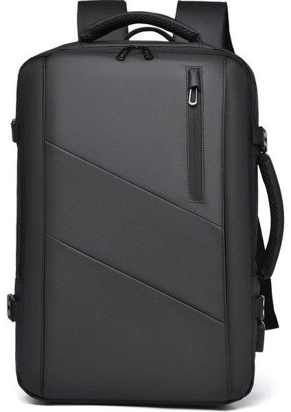 Erkekler Için Çapraz Sınır Seyahat Sırt Çantası, Basit - Stil, Büyük Kapasite, Yüksek Son Işletme Bilgisayar Sırt Çantası Expandablcolor: Mavi/boyut: 15 Inç (Yurt Dışından)