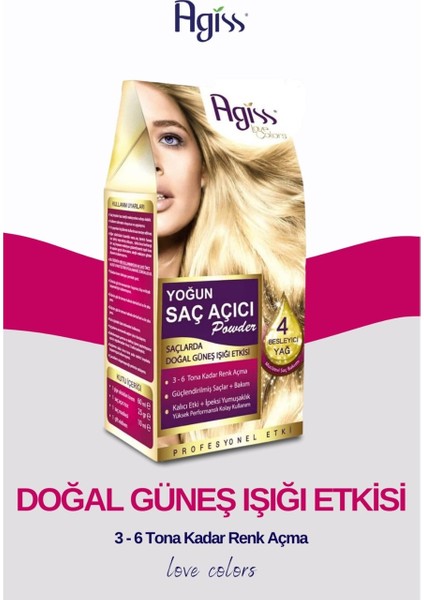 Agiss Yoğun Saç Açıcı Powder Toz