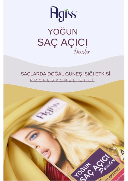 Agiss Yoğun Saç Açıcı Powder Toz fırsatları