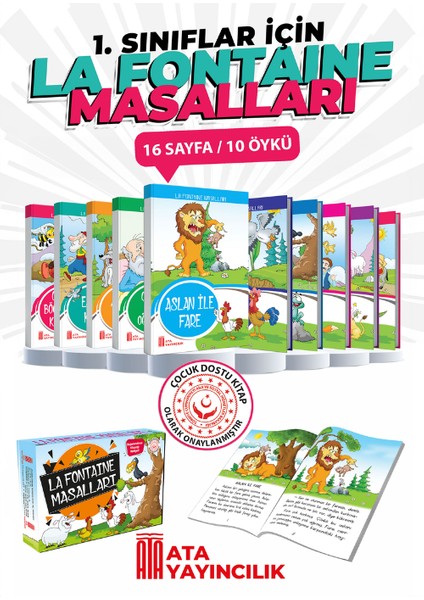 La Fontaine Masalları 1 Ve 2. Sınıflar