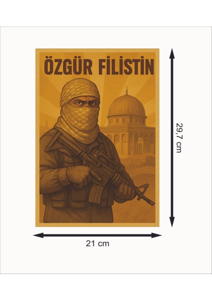 Özgür Filistin Retro Mdf Duvar Dekarasyon Tablosu fiyatları