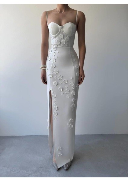 Stor Gül Detaylı Elbise fiyatları