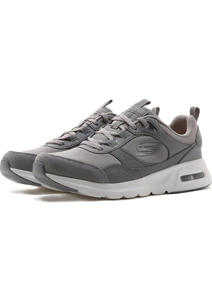 Skech-Air Court-Good Times Memory Foam Womens Sneaker Hafızalı Taban Kadın Günlük Spor Ayakkabı Gri